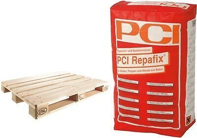 PCI Repafix® 42 x 25 kg Reparatur- & Modelliermörtel für Böden Treppen & Wände