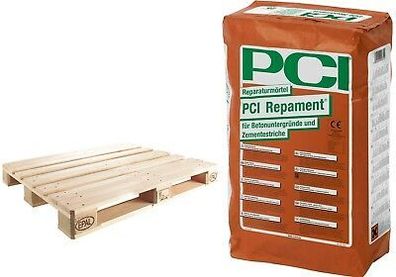 PCI Repament 40 x 25 kg Reparatur-Mörtel für Betonuntergründe und Zementestriche