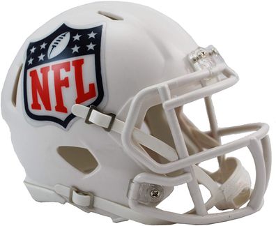NFL Football Mini Helm Shield Schild Logo Speed Riddell Footballhelm 095855991412