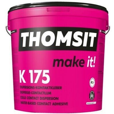 Thomsit K 175 Dispersions-Kontaktkleber 5 kg Neoprene-Klebstoff für Bodenbeläge