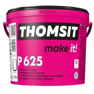 Thomsit P 625 Parkett-2-K-PUR-Kleber 8 kg für Massiv- und Fertigparkett