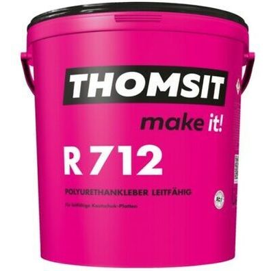 Thomsit R 712 Polyurethankleber leitfähig 10 kg für Kautschuk- und PVC-Platten