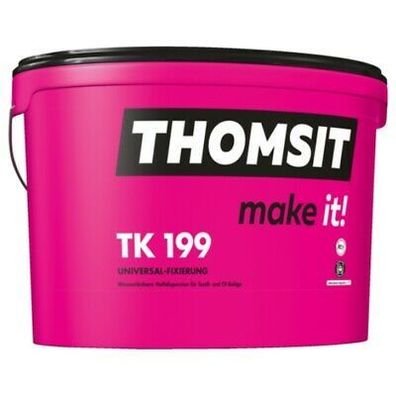 Thomsit TK 199 Universal-Fixierung 12 kg Wasserlösbare Haftdispersion CV-Beläge