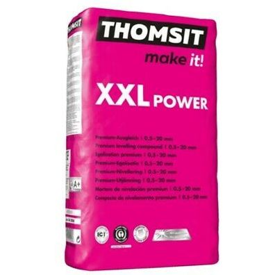 Thomsit XXL Power Premium-Ausgleich 25 kg zum Ausgleichen von 0,5 ? 20 mm