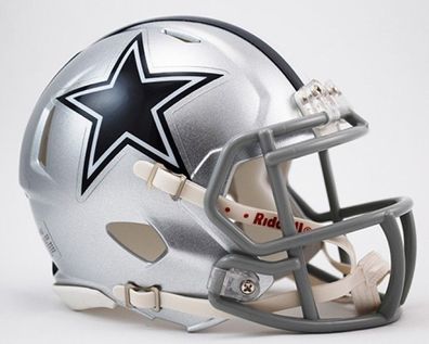 NFL Football Mini Helm Dallas Cowboys Speed Riddell Footballhelm 095855991177