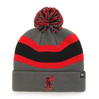 Liverpool FC Wollmütze LFC charcoal Breakaway Wintermütze knit hat 194602061092