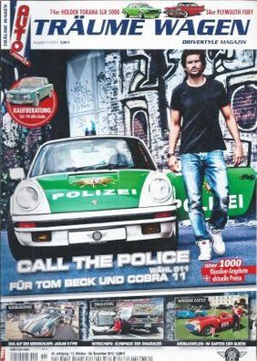 Träume Wagen 11/2012 Call the Police für Tom Beck und Cobra 11