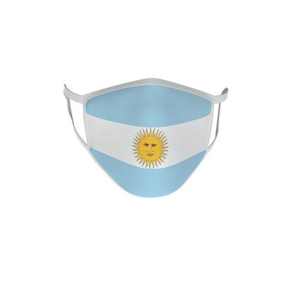Behelfsmaske Gesichtsmaske Maske Fahne Flagge Argentinien