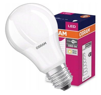 LED E27 Osram 10W warmwhite A75 (warmweiß 2700k)