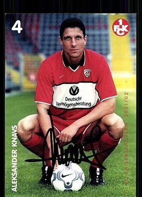 Aleksander Knavas 1. FC Kaiserslautern 2001-02 TOP+ A 63421