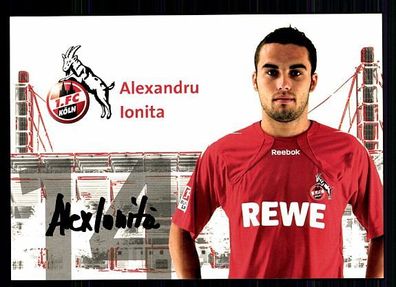 Alexandru Ionita 1. FC Köln 2010-11 Autogrammkarte + A 63584