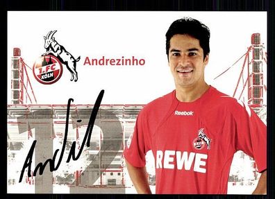 Andrezinho 1. FC Köln 2010-11 Autogrammkarte + A 63585