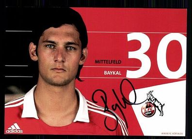 Baykal 1. FC Köln 2007-08 Autogrammkarte + A 63631