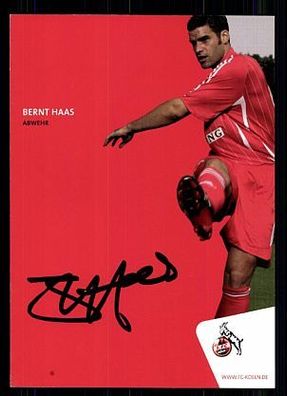 Bernt Haas 1. FC Köln 2006-07 Autogrammkarte + A 63651
