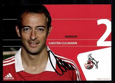Carsten Cullmann 1. FC Köln 2007-08 Autogrammkarte + A 63632