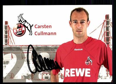 Carsten Cullmann 1. FC Köln 2010-11 Autogrammkarte + A 63586