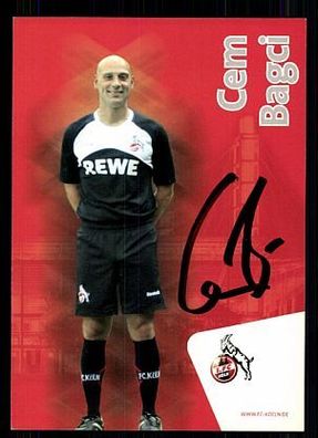 Cem Bagci 1. FC Köln 2009-10 Autogrammkarte + A 63561