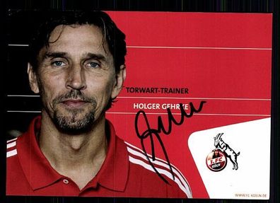 Holger Gehrke 1. FC Köln 2007-08 Autogrammkarte + A 63635