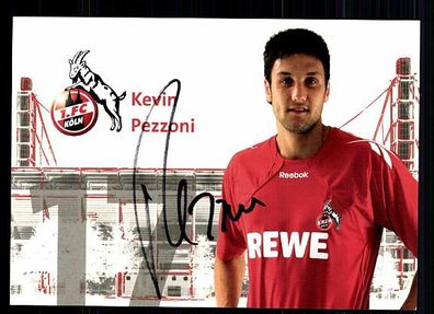 Kevin Pezzoni 1. FC Köln 2010-11 Autogrammkarte + A 63595