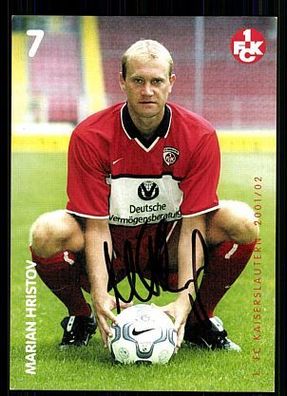 Marian Hrstov 1. FC Kaiserslautern 2001/02 TOP + + A 63429