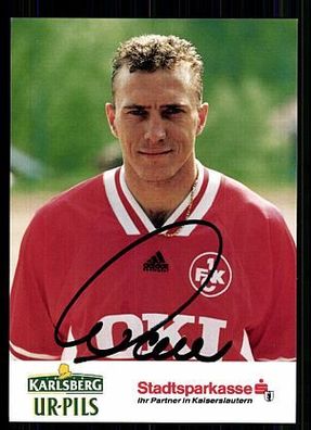 Martin Wagner 1. FC Kaiserslautern 1994-95 Autogrammkarte + A 63504
