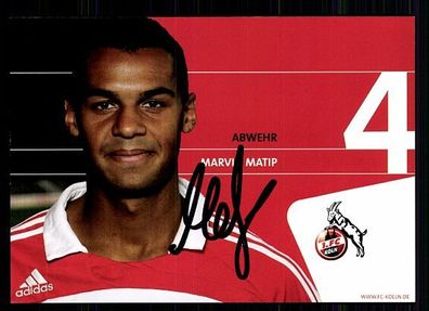 Marvin Matip 1. FC Köln 2007-08 Autogrammkarte + A 63638
