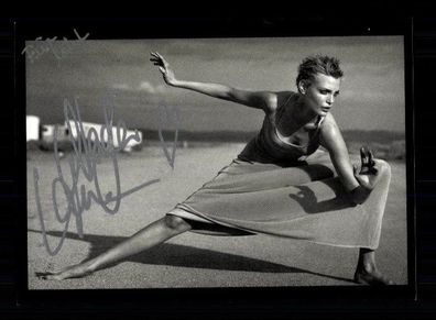 Nadja Aumann Autogrammkarte Original Signiert # BC 96595