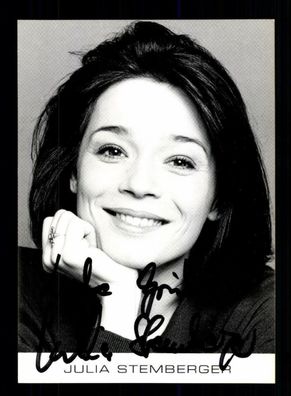 Julia Stemberger Autogrammkarte Original Signiert # BC 138498