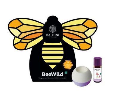 Baldini - BeeWild Duftset Wellness 10ml ätherisches Öl Bio Duftstein - By Taoasis