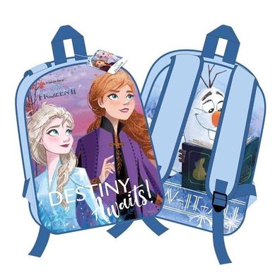Disney Frozen Eiskönigin 2 Kinder Wende Rucksack 30cm Olaf Anna Elsa 2in1 Bag