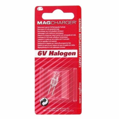 Maglite - LR00001 - 6 Volt 8,4 Watt - G4 Halogen Leuchtmittel