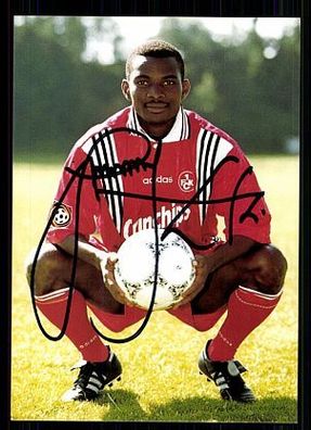 Pascale Ojigwe 1. FC Kaiserslautern 1996-97 Autogrammkarte + A 63472