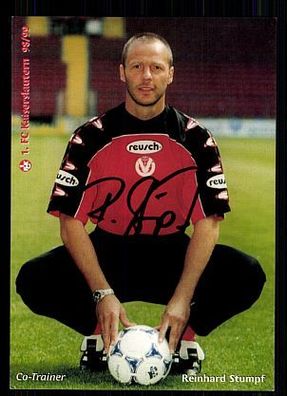 Reinhard Stumpf 1. FC Kaiserslautern 1998-99 TOP + A 63552