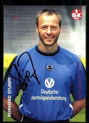Reinhard Stumpf 1. FC Kaiserslautern 2001-02 TOP + A 63433