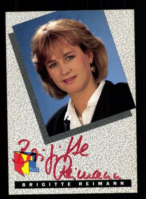 Brigitte Reimann RTL Plus Autogrammkarte Original Signiert + F 2010