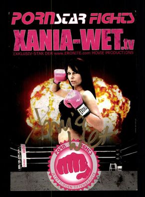 Xania Wet Autogrammkarte Original Signiert ## BC 81458