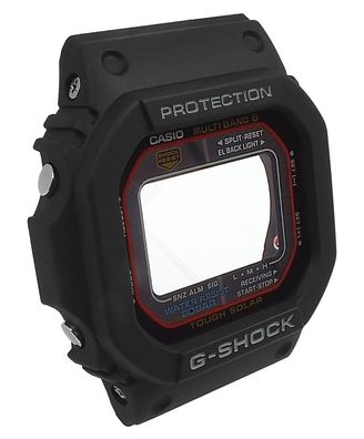 Casio G-Shock Gehäuse CASE/ CENTER ASSY schwarz Solarzelle GW-M5610-1