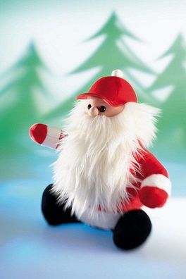 Plüsch Weihnachtsmann Niklas groß ca. 50 cm hoch