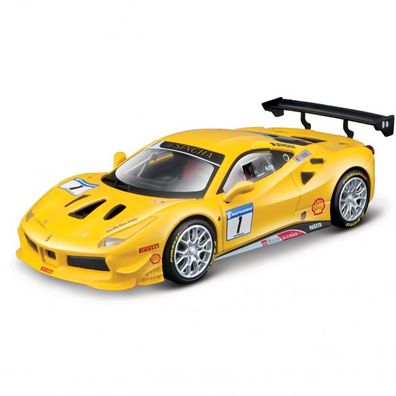 Bburago 18-36306 Ferrari Racing Modellauto Ferrari 488 Challenge 1:43 Auto Car