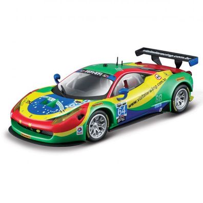 Bburago 18-36305 Ferrari Racing Modellauto Ferrari 458 Italia GT3 1:43 Auto Car