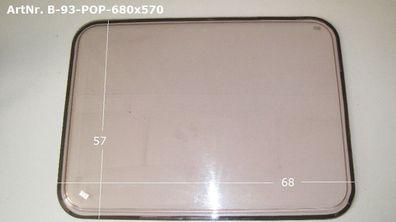 Bürstner Wohnwagenfenster 68 x 57 gebraucht Polyplastic (Roxite94 D399 7390)