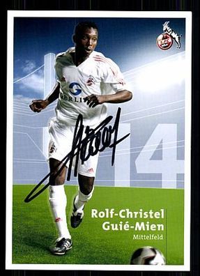 Rolf-Christel Guie-Mien 1. FC Köln 2005-06 Autogrammkarte + A 63690
