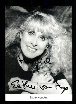 Esther von Arx Autogrammkarte Original Signiert # BC 138853