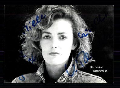 Katharina Meinecke Autogrammkarte Original Signiert # BC 139876