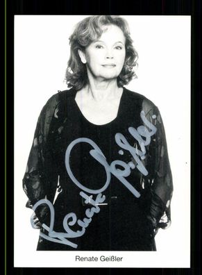 Renate Geißler Autogrammkarte Original Signiert + F 2296