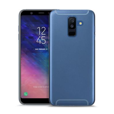 Puro Ultra Slim 0.3 Nude Cover TPU Case SchutzHülle für Samsung Galaxy A6 2018