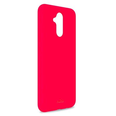 Puro ICON Red Cover Silikon SchutzHülle Tasche für Huawei Mate 20 Lite
