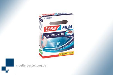 tesafilm® 57330 kristall-klar, 19 mm, 33 m - 1 Rolle