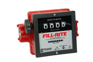 Mechanischer Durchflusszähler Zählwerk 4 stellig für Benzin Diesel FillRite 901