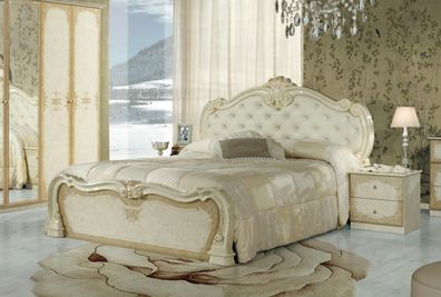 Königliches Bett Tiffany in beige TOP 160x200cm NEU